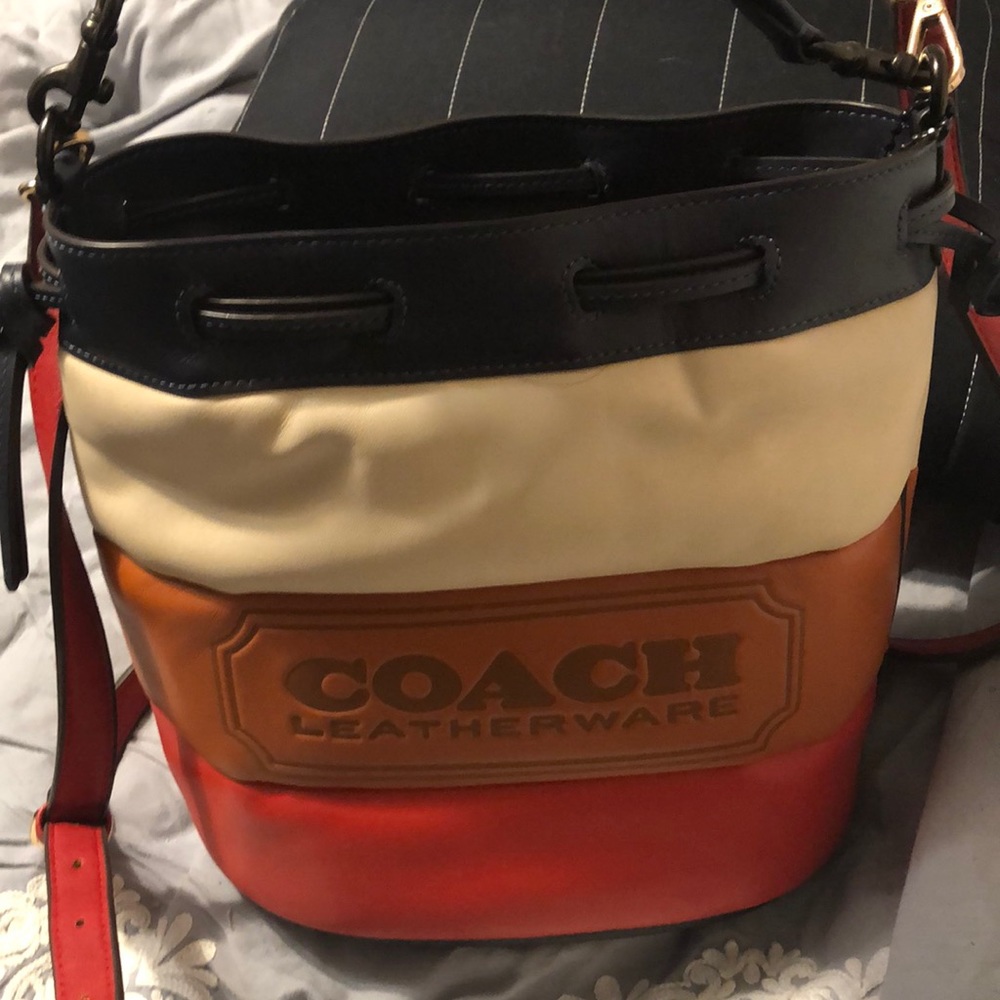 Coach bucket purse
